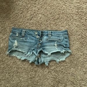 Bull head Jean shorts